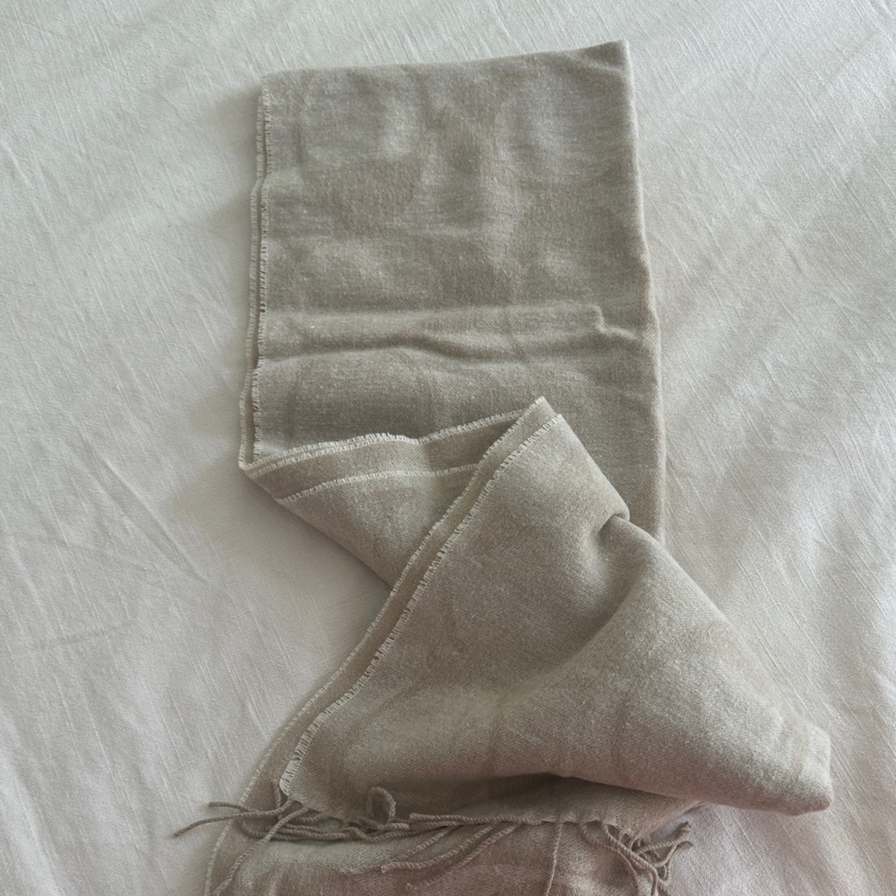 Coach Beige Scarf